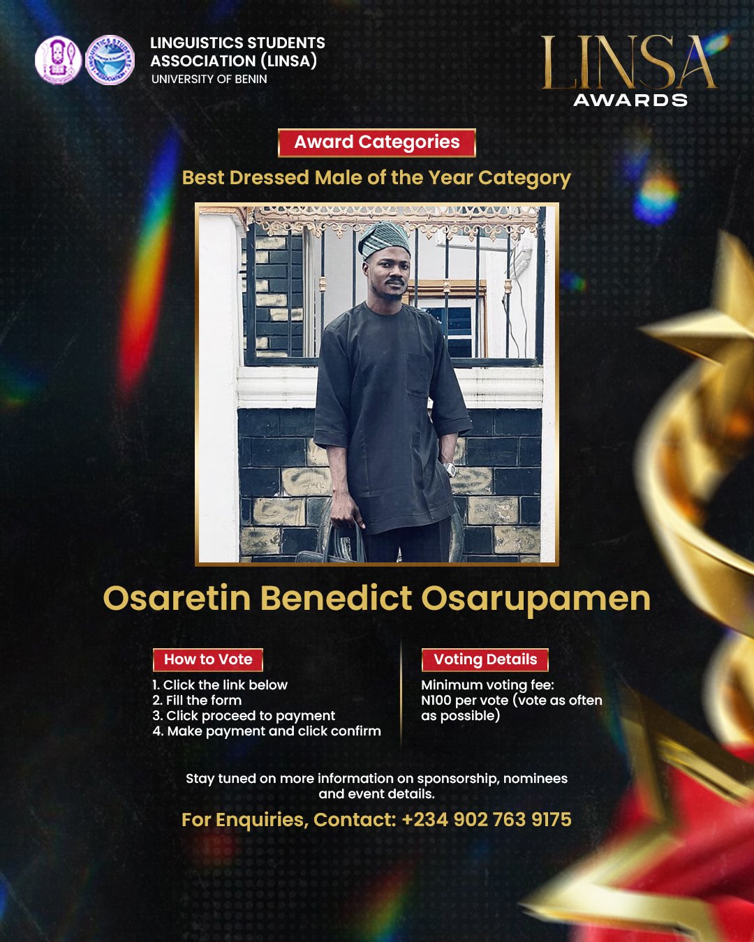 Osaretin Benedict Osarupamen